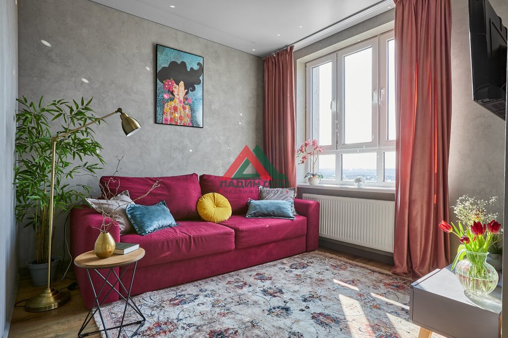 1-к квартира, 34.8 м², 6/19 эт.