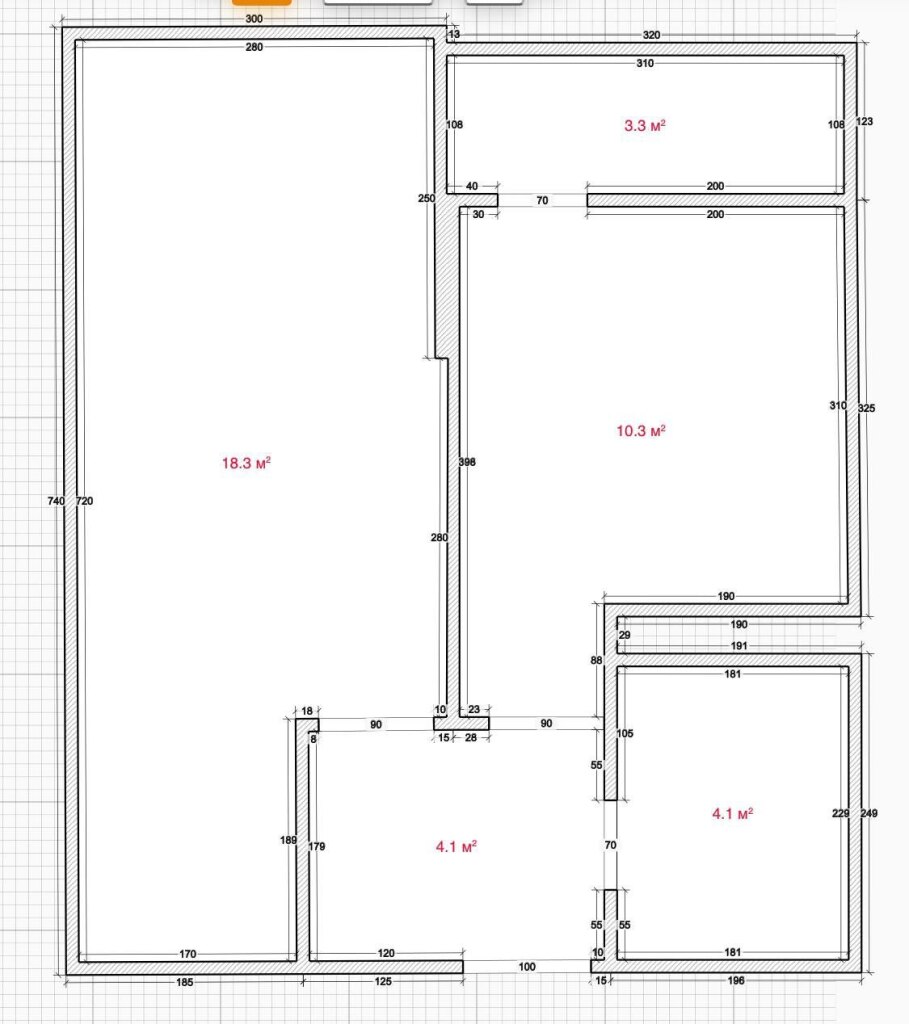1-к квартира, 37 м², 6/17 эт.