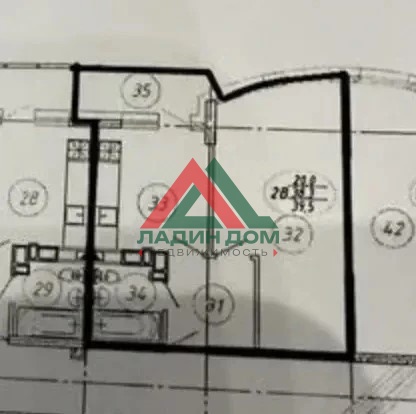 1-к квартира, 38.5 м², 17/21 эт.